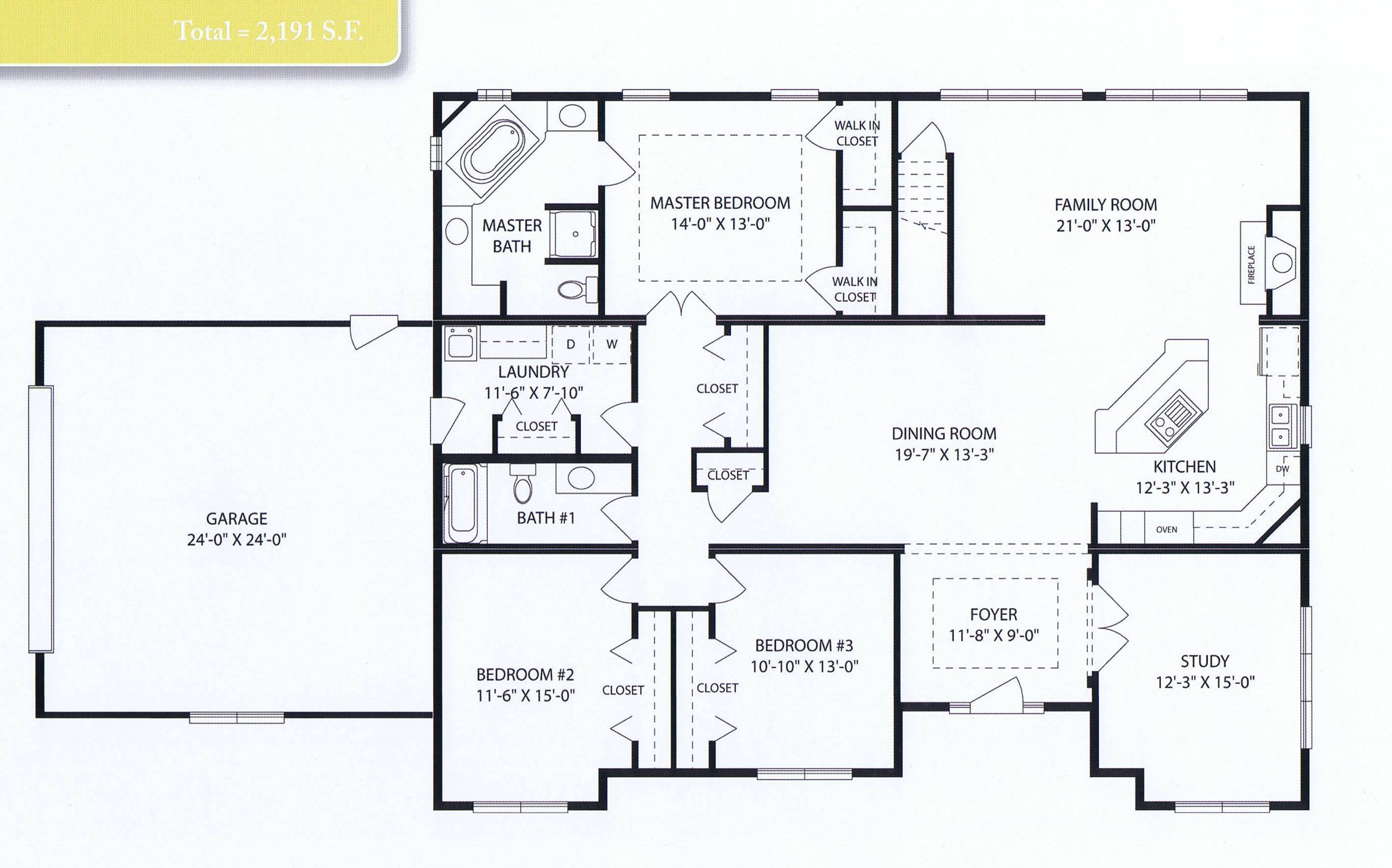 Bellevue Floorplan Kaf Mobile Homes 14879