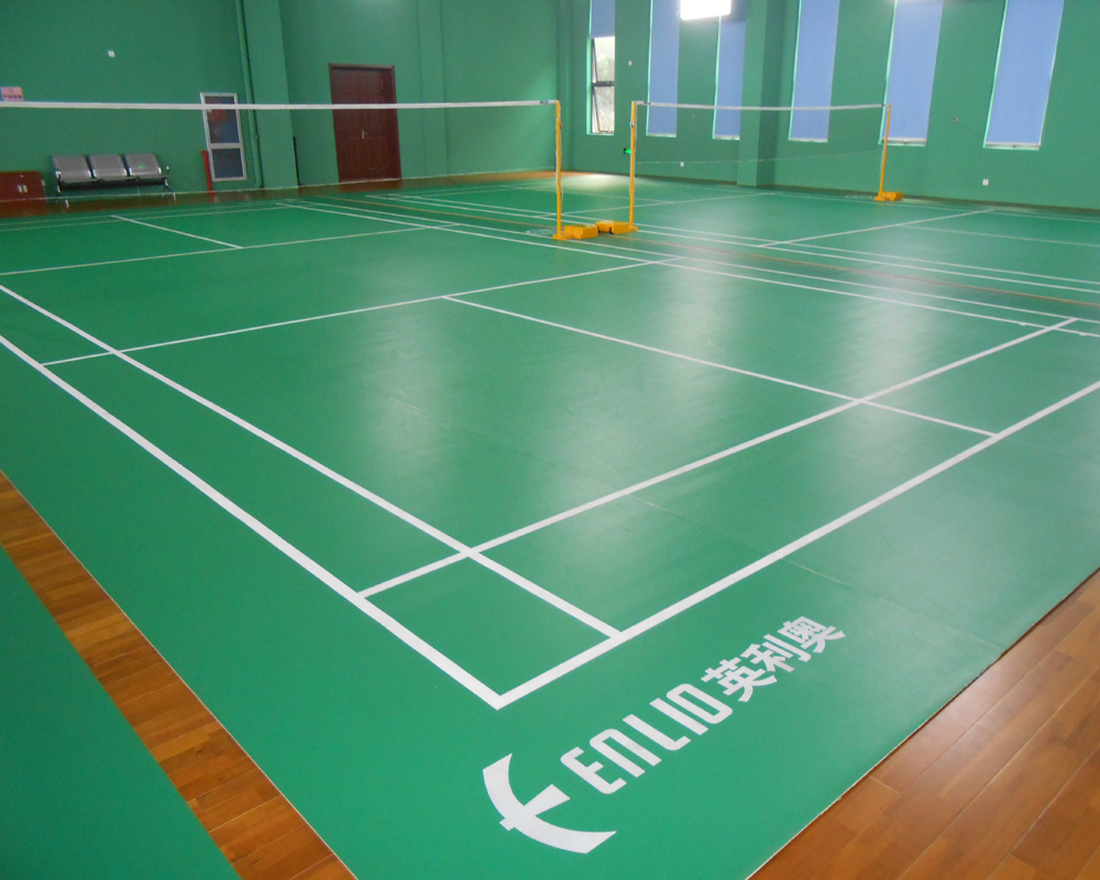 approved by BWF Badminton Court Floor China Manufacturer