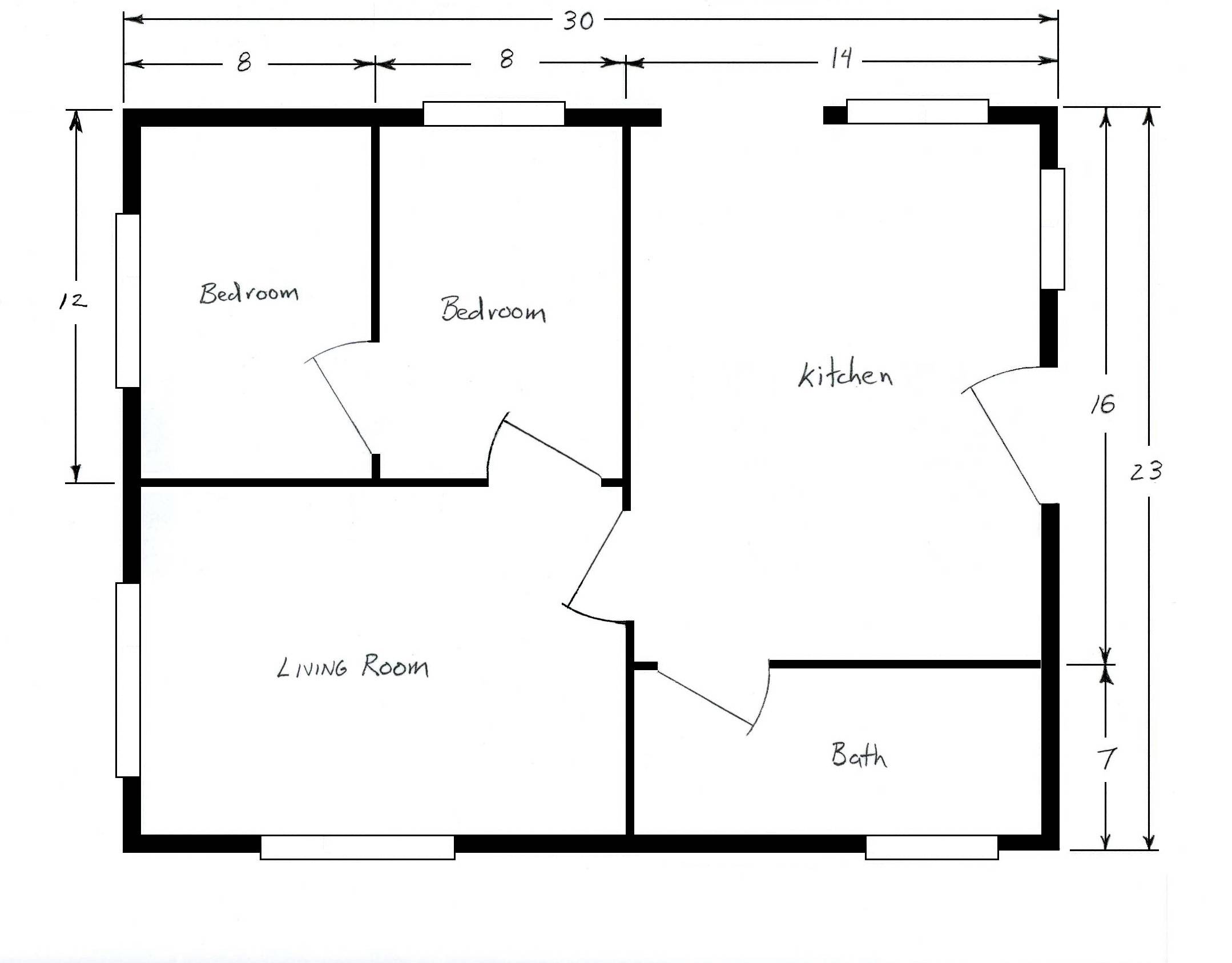 Blank House Floor Plan Template Details Floorplan House
