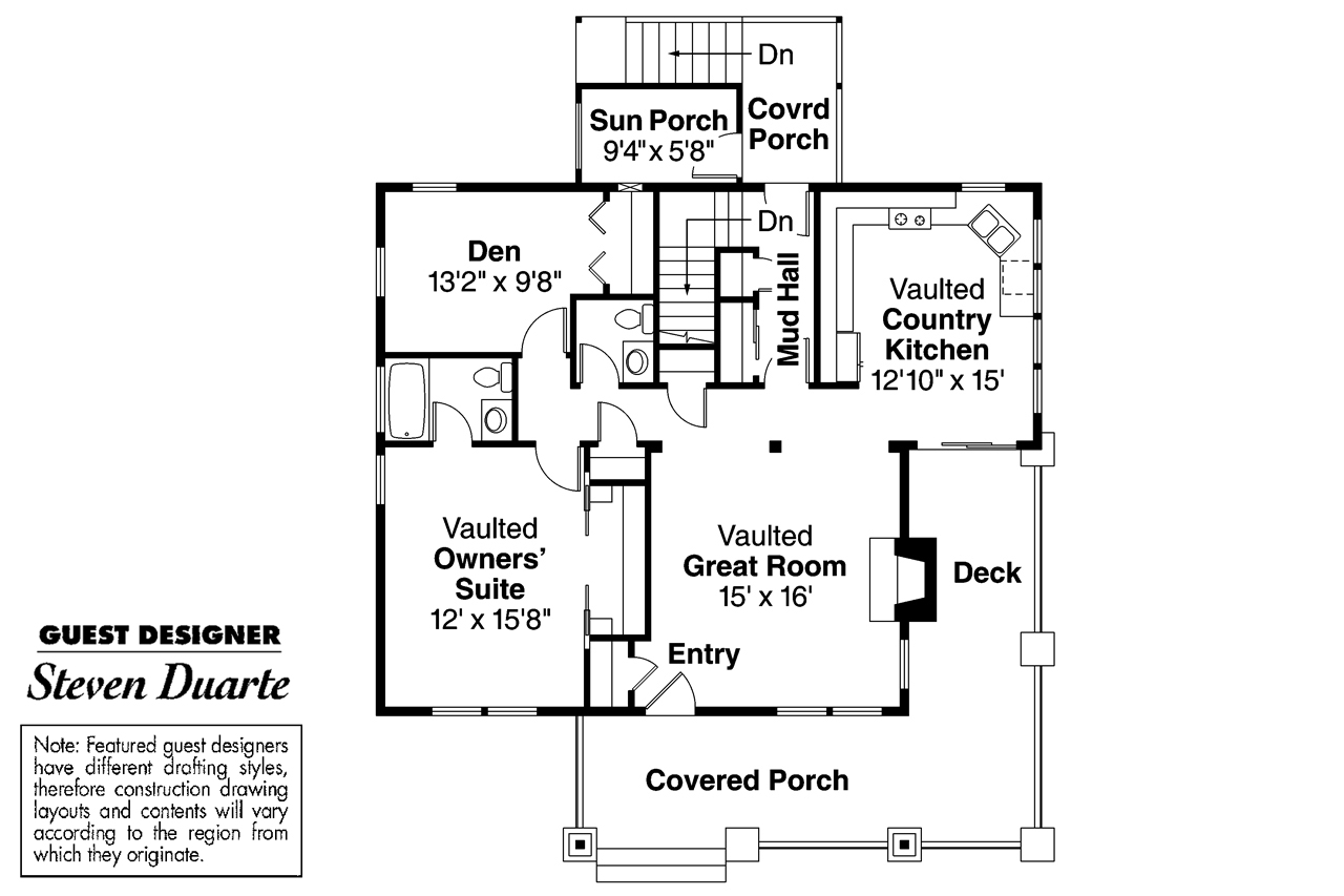 Oregon Bungalow House Plan Pacific Northwest Home Plan