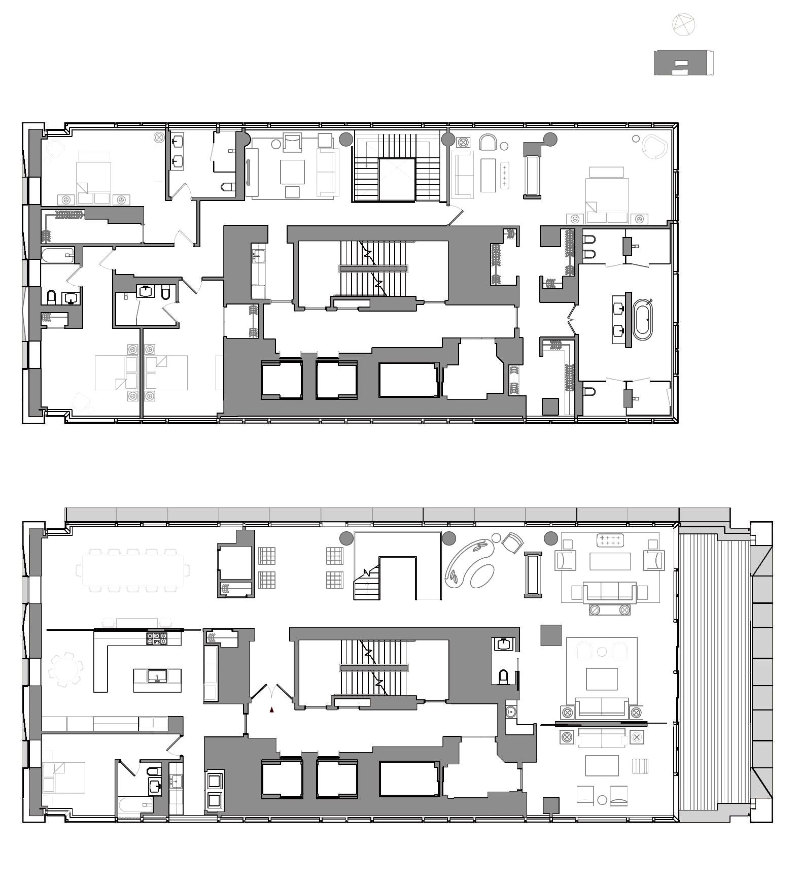 Baccarat Residences New York 48/49 Floor 7,381 sqft