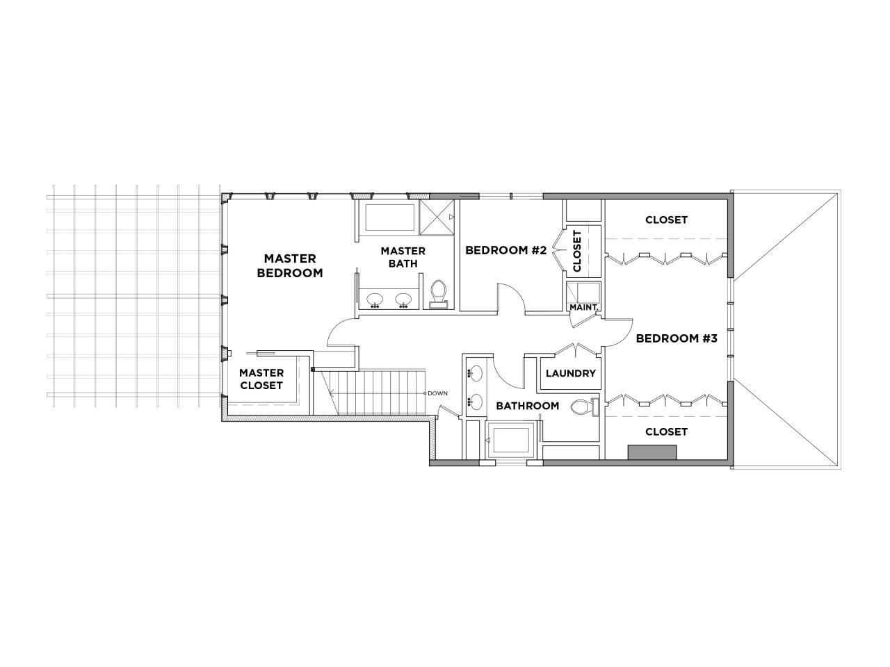 Discover the Floor Plan for HGTV Urban Oasis 2018 Floor