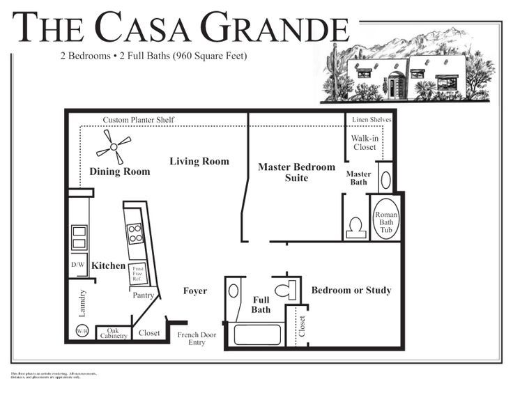 Exceptional Small Adobe House Plans 1 Small Casita Floor