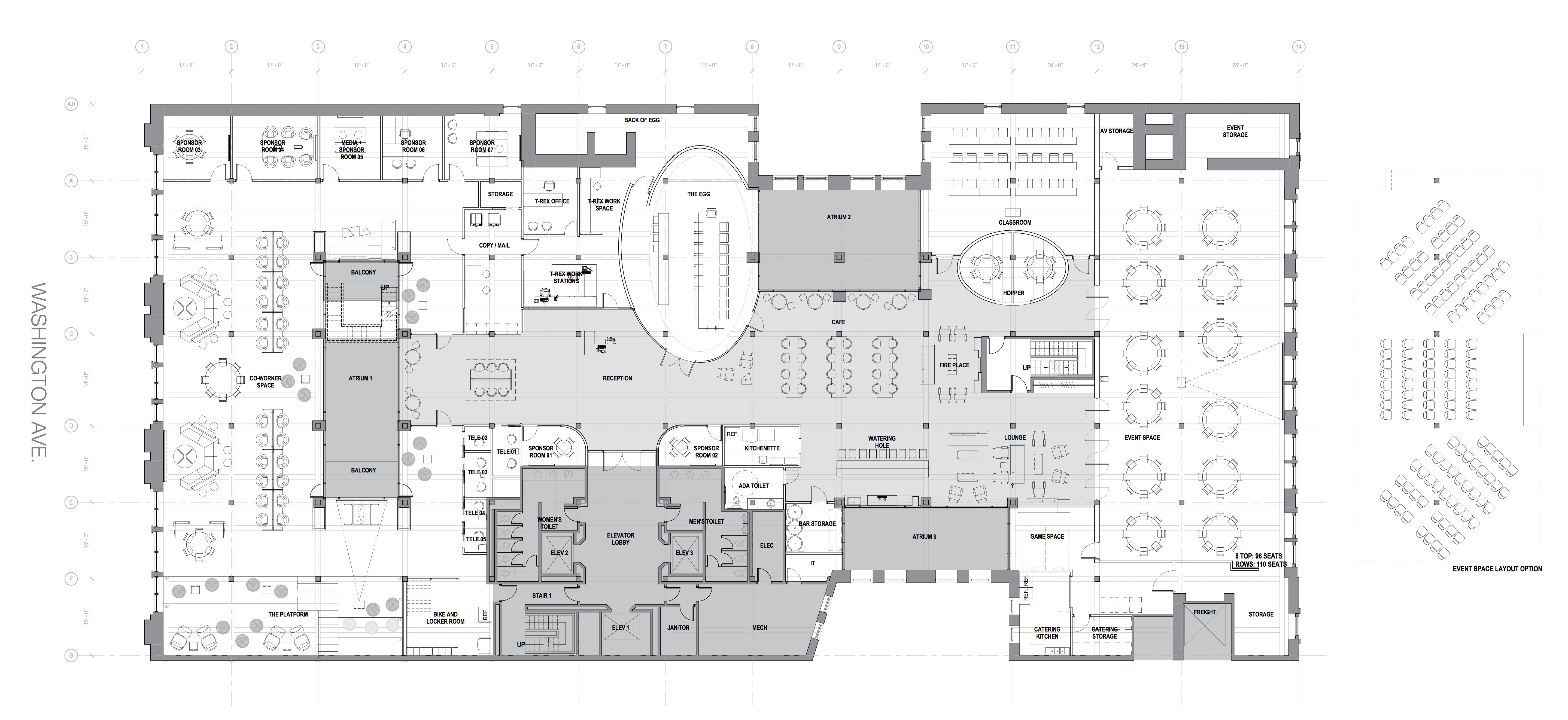 coworking plan Google 검색 Floor plans, Coworking space