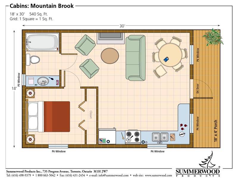 Cabin Cottage Bunkies Garage Home Studio Floor Plans