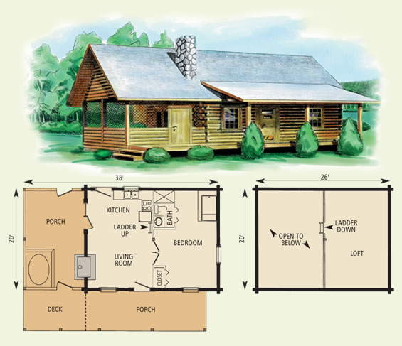 The Best Cabin Floorplan Design Ideas