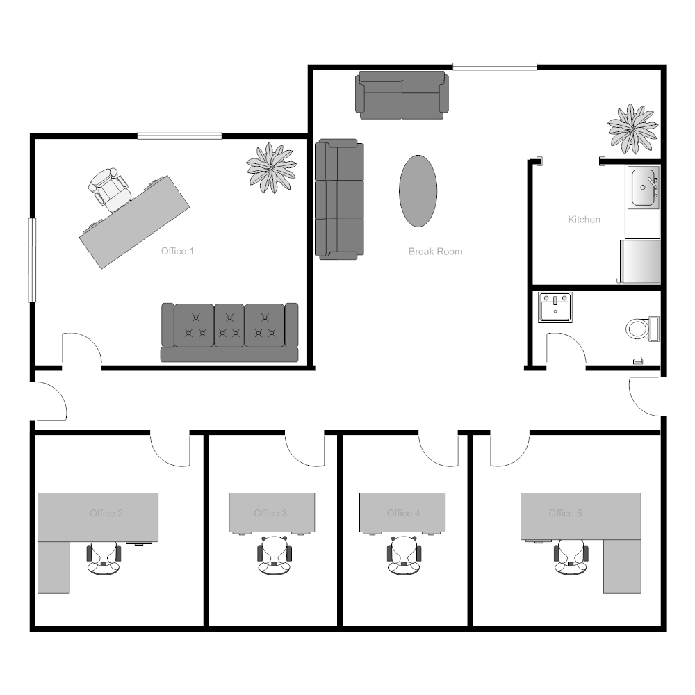 Office Building Floor Plan