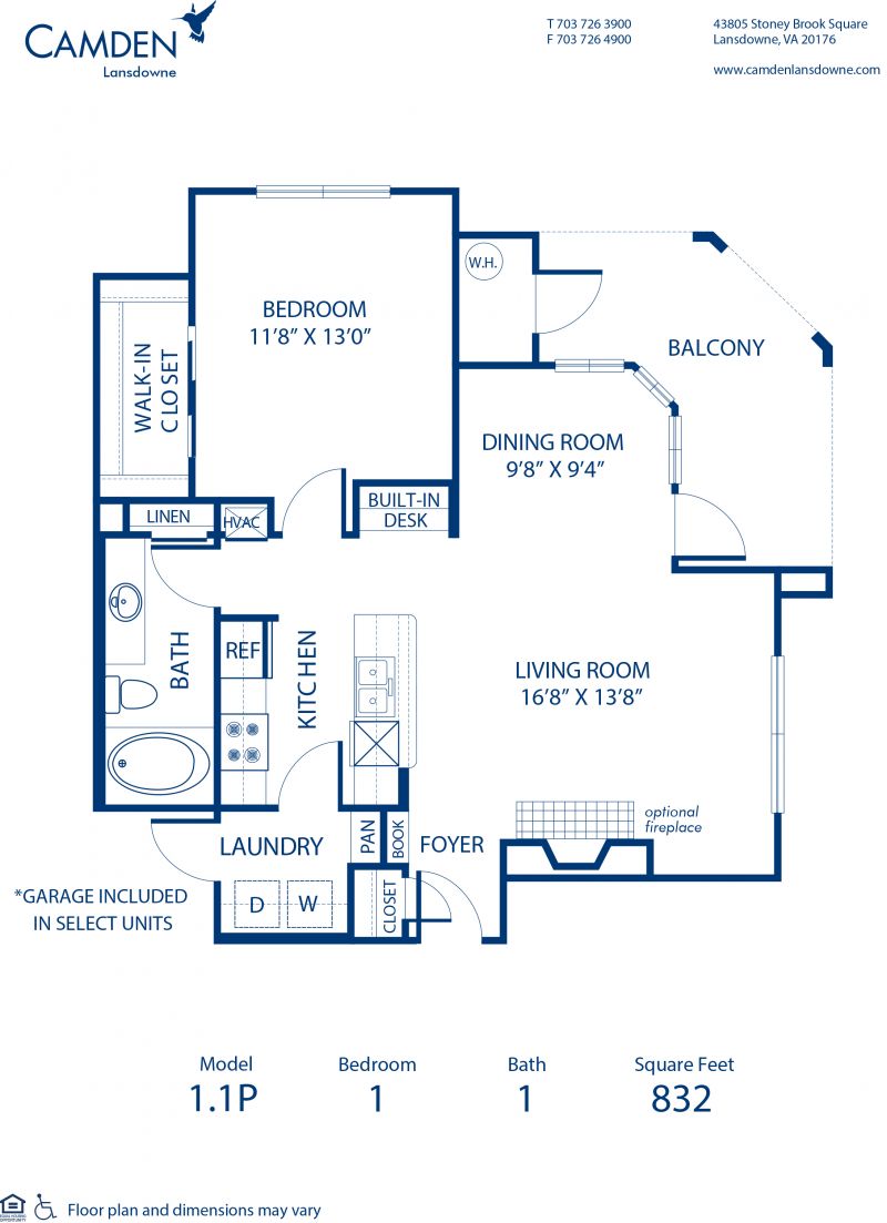 1, 2 & 3 Bedroom Apartments in Lansdowne, VA Camden