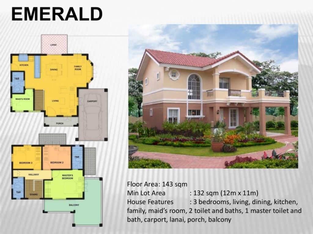 Beautiful Camella Homes Design With Floor Plan New Home