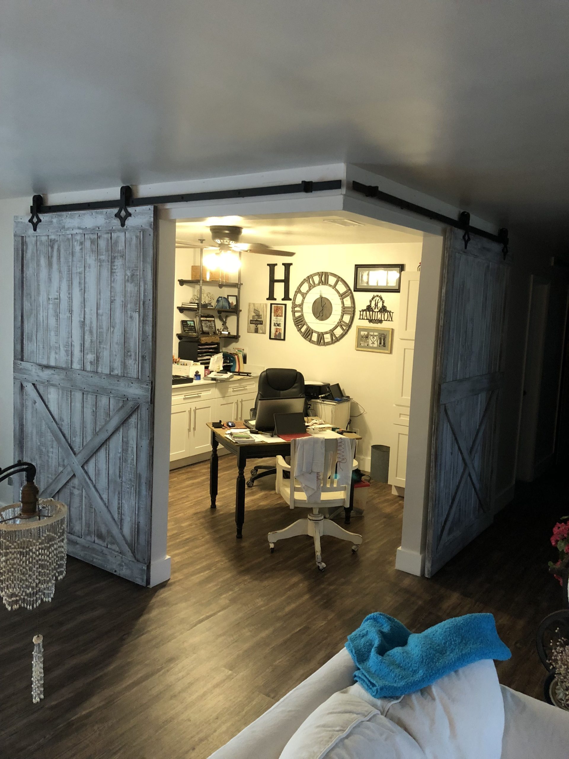 Home Office In Open Floor Plan floorplans.click