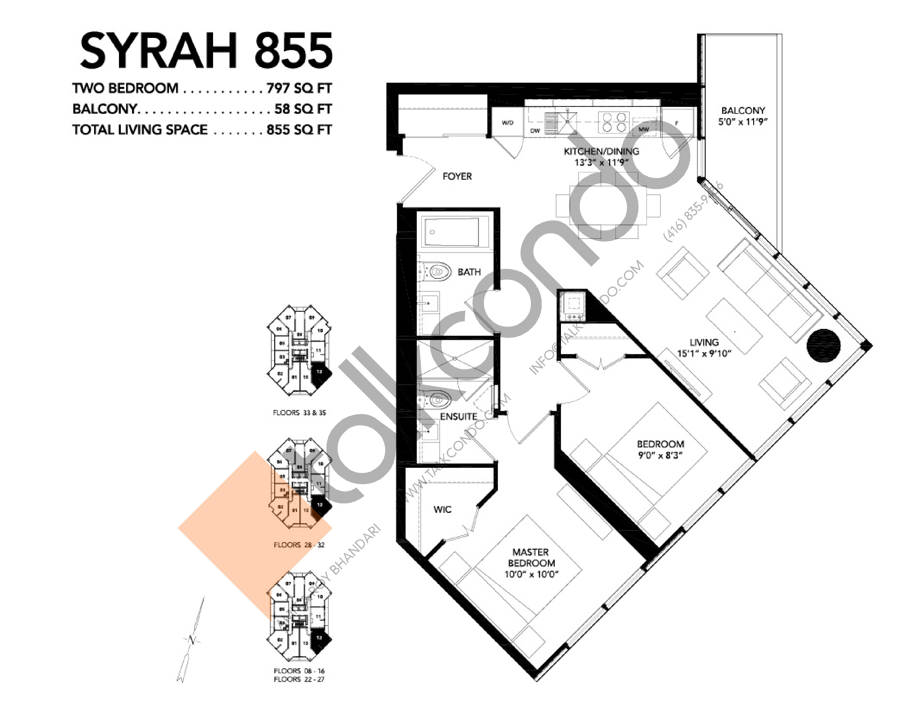Chaz.Yorkville Condos Floor Plans, Prices, Availability