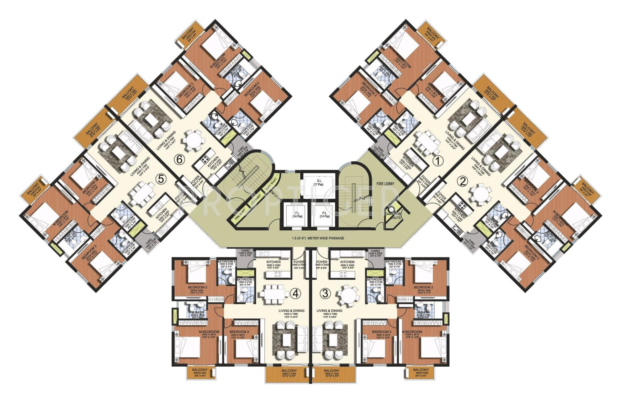 Cluster Floor Plan Floorplans click