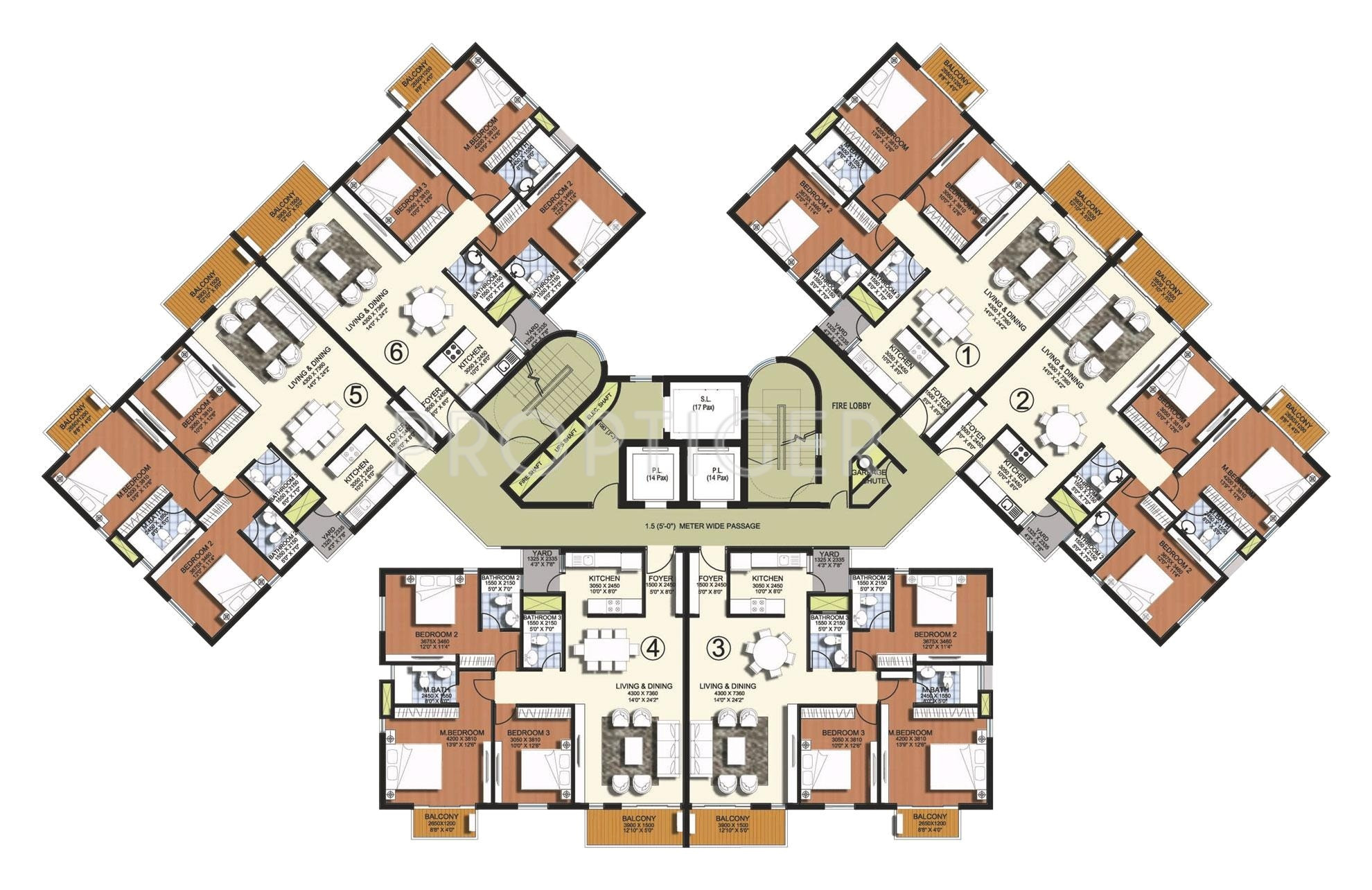 Cluster Home Floor Plans