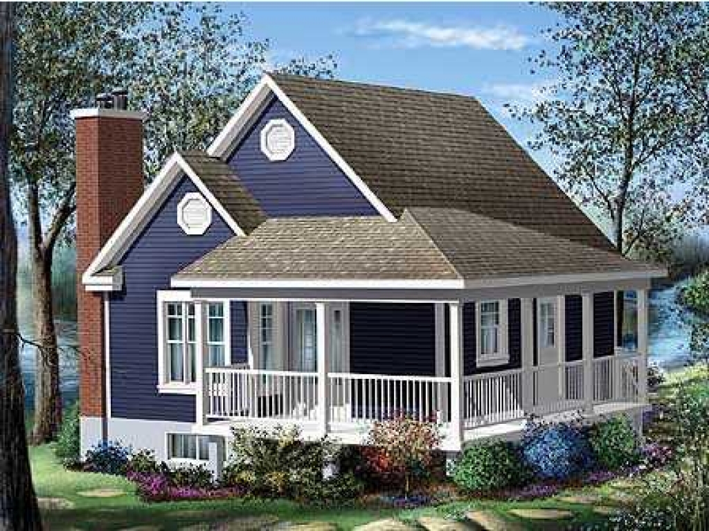 Cottage House Plans with Wrap around Porch Cottage House