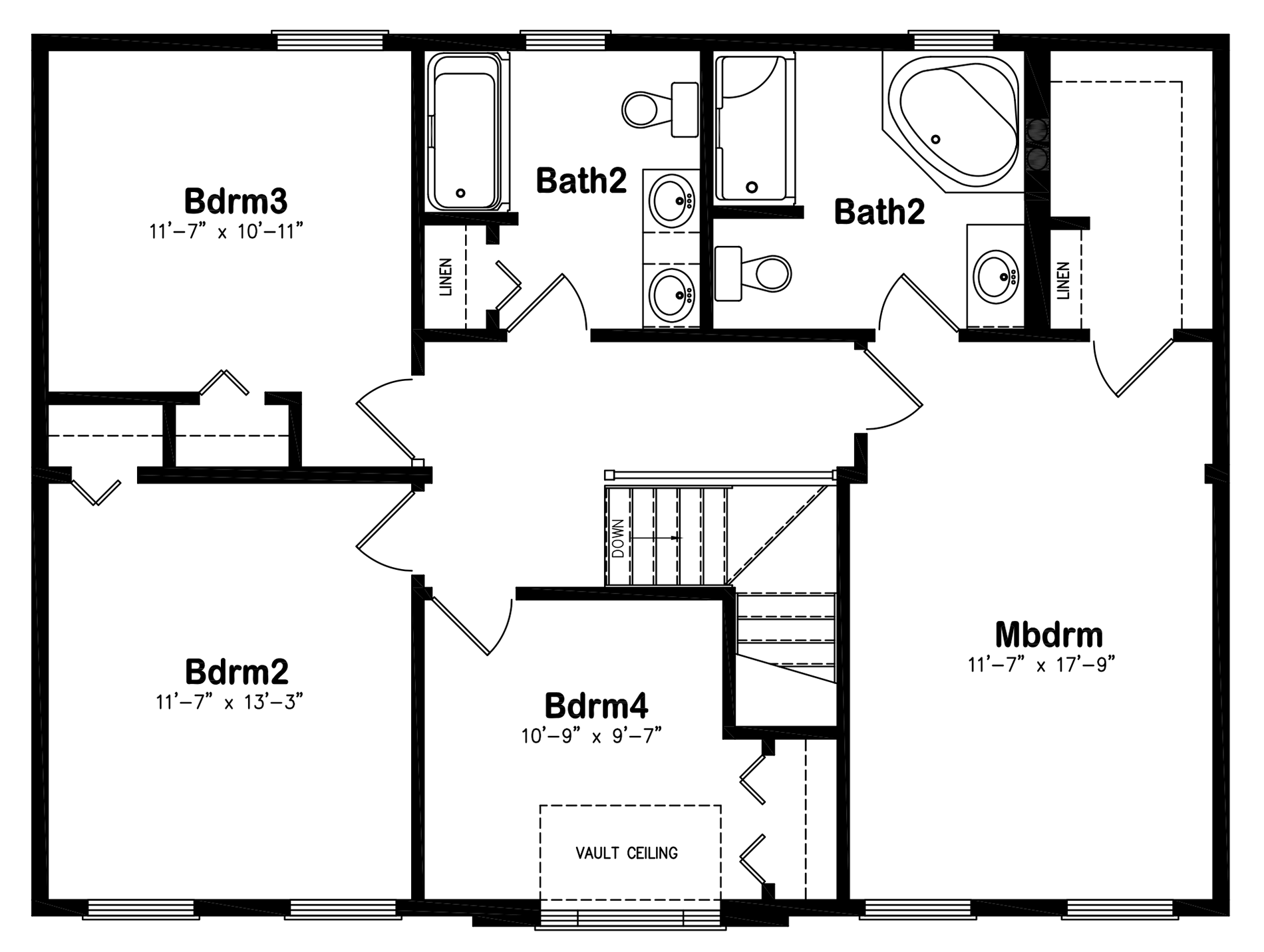 Prestige Homes, Canada Westgate upstairs Floor plans