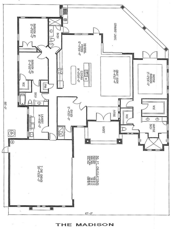 Madison, Floor plans, Image