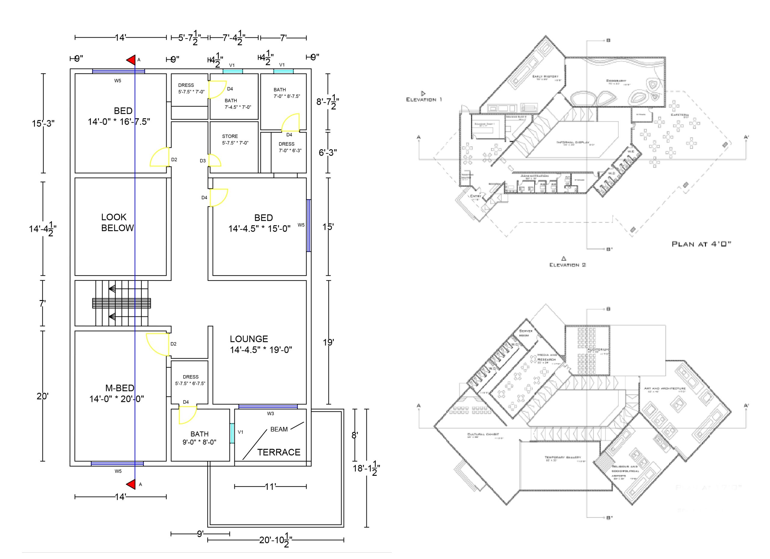 Sketchup Floor Plan 2D floorplans.click