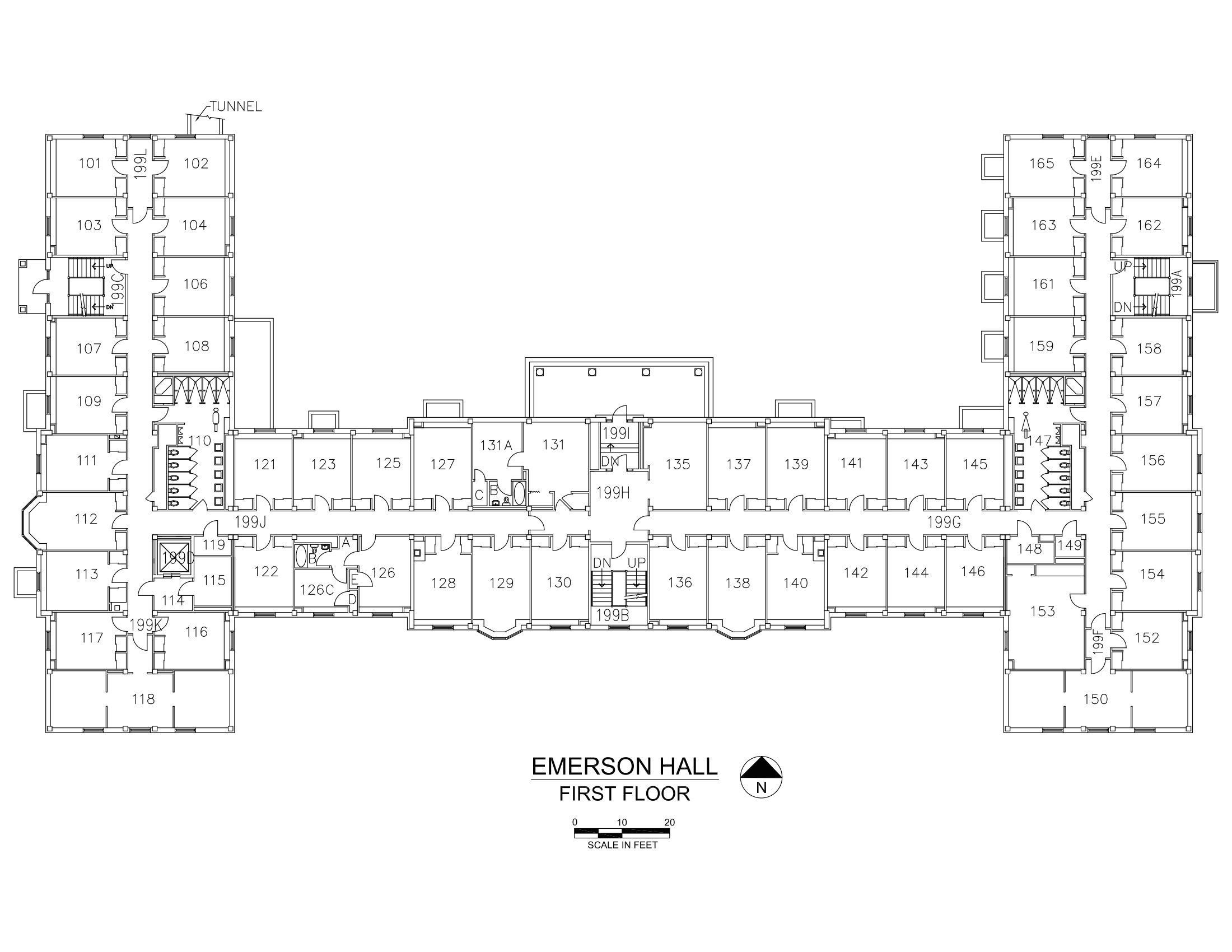 Emerson Hall Miami University Floor Plan - floorplans.click