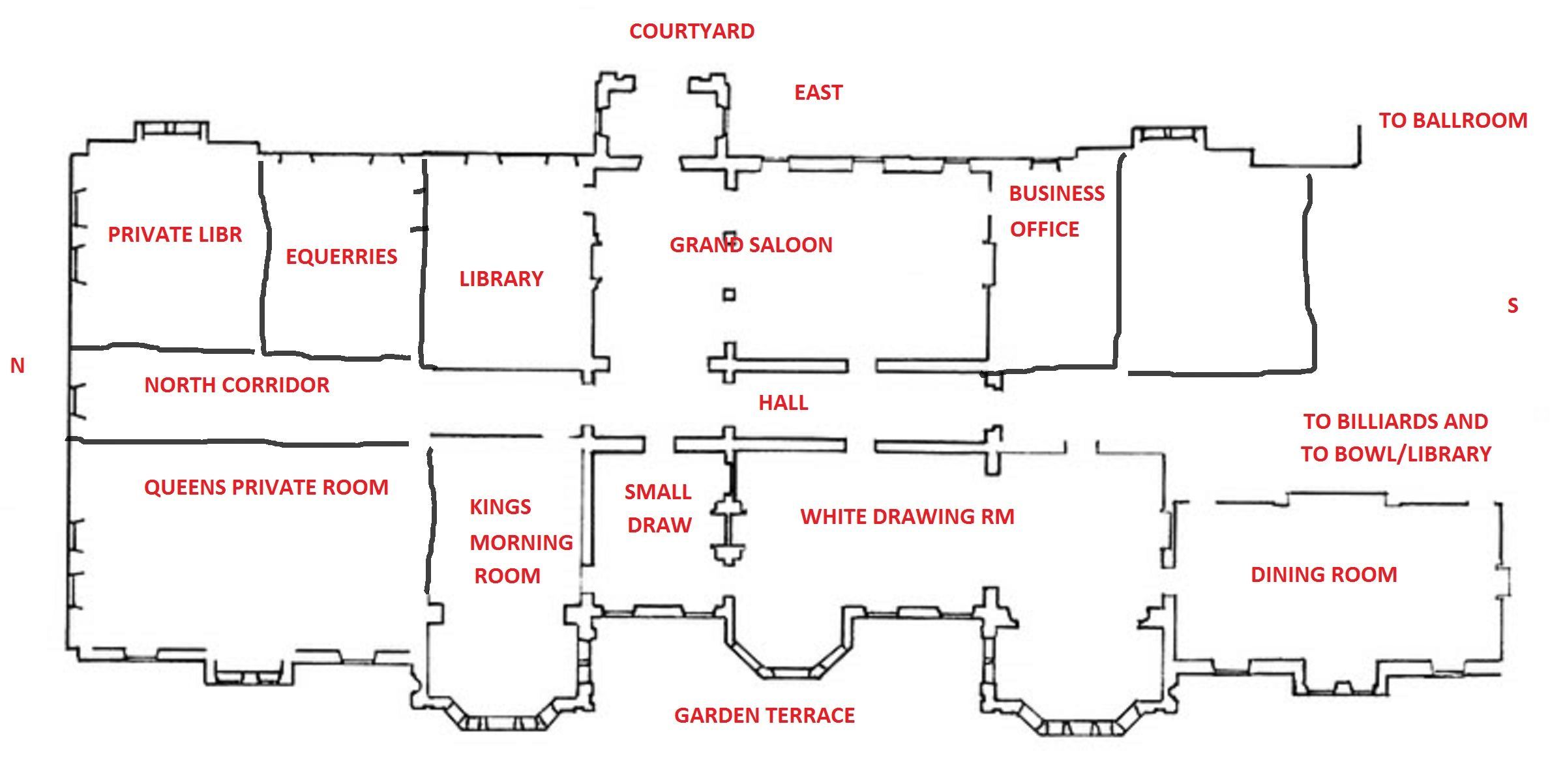 an unfinished floorplan of Sandringham and added the room