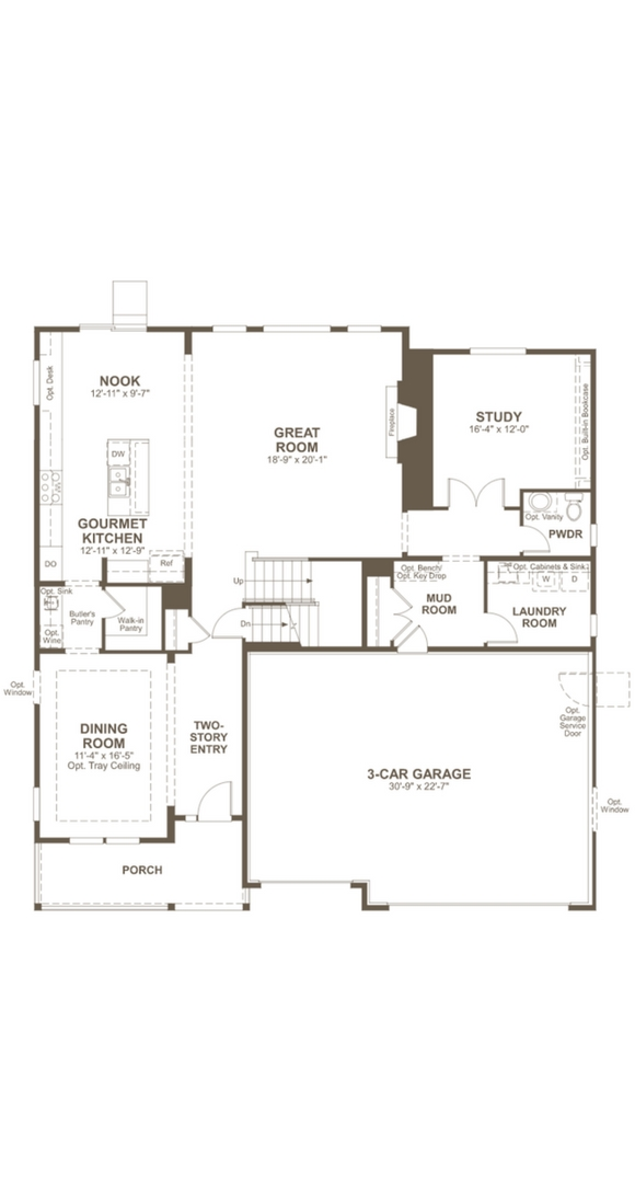 Richmond American Dillon Home Plan in Anthem Broomfield, CO