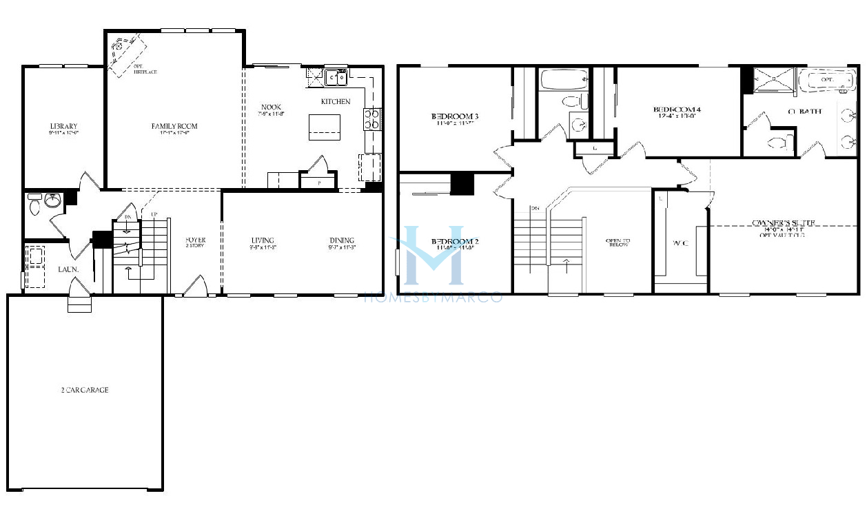 Pulte Townhome Floor Plans