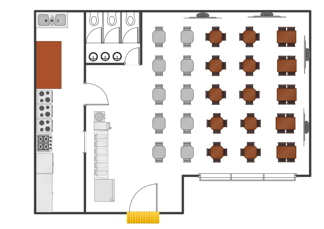Cafe Floor Plan Design Software Floor plan design