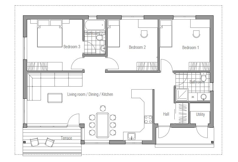 Small & Affordable House Plan from Small