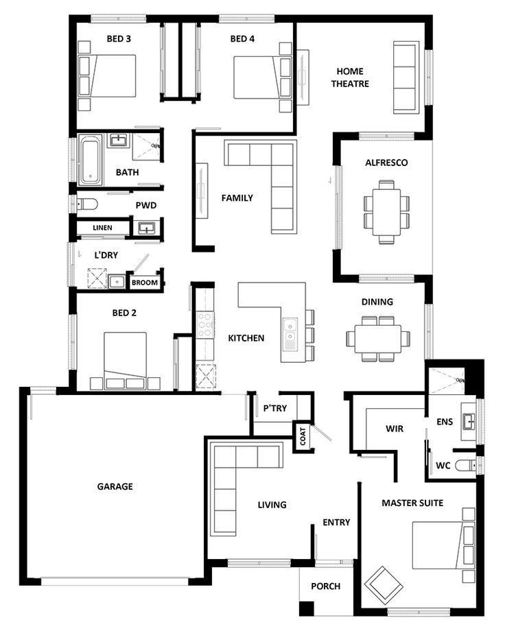 Awesome Bed and Breakfast Floor Plans Cottage floor