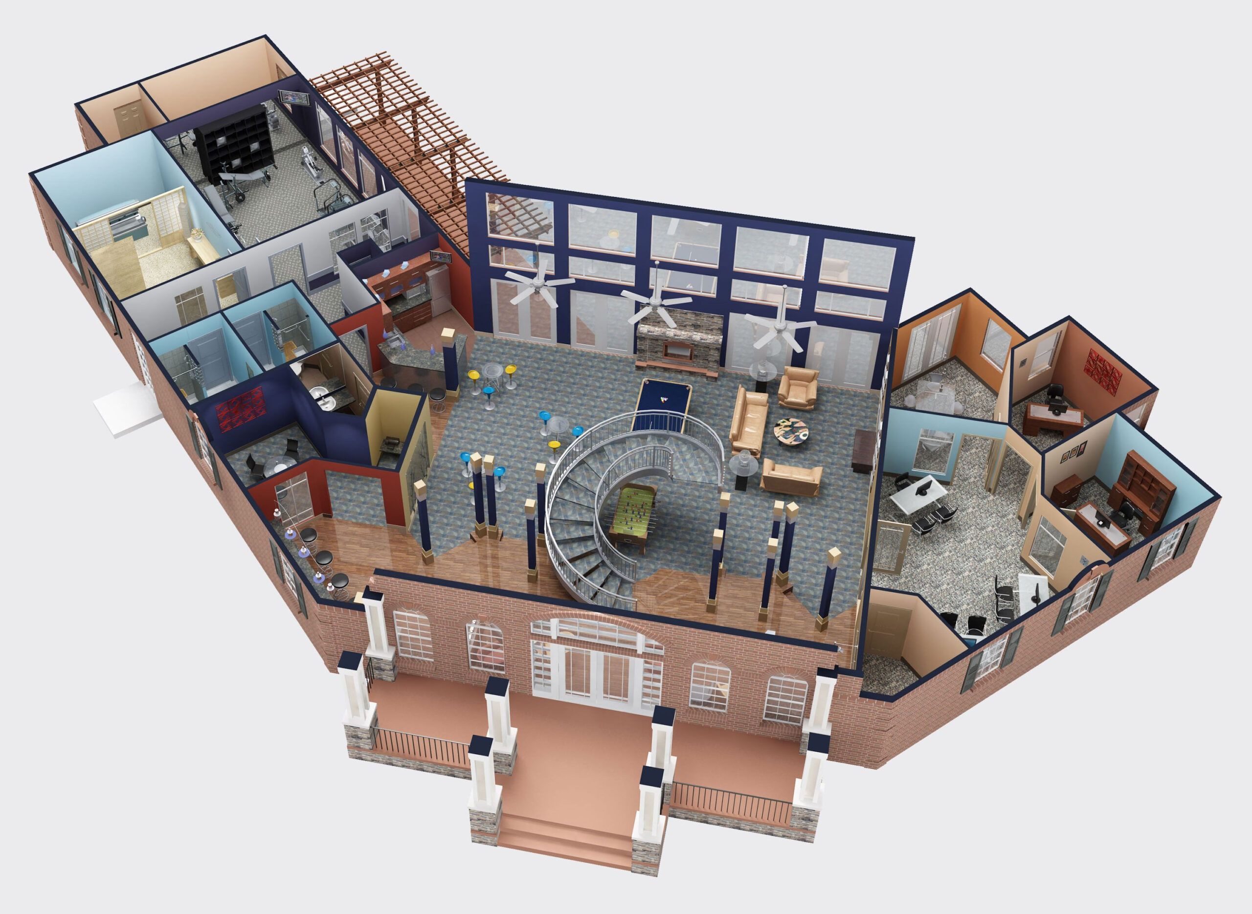 Virtual House Plans Free Home design software, Basement