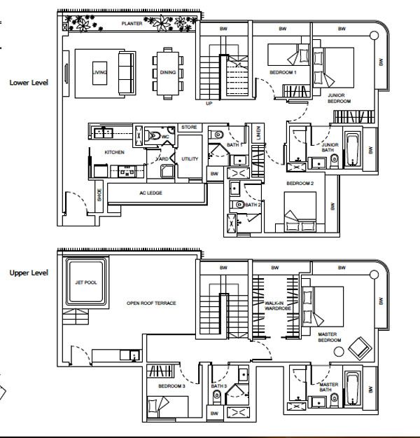 Hot Singapore Properties NV Residences floorplans