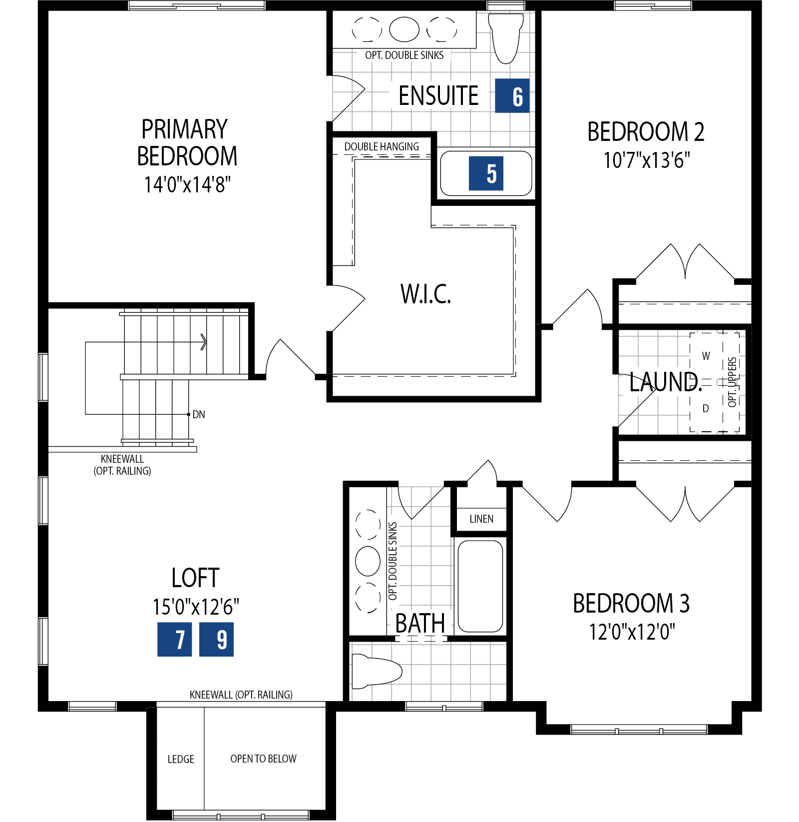 Vermilion Floor Plan Stillwater Edmonton Mattamy Homes