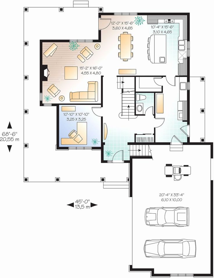 2400 Square Foot House Plans Best Of Main Level Floor Plan
