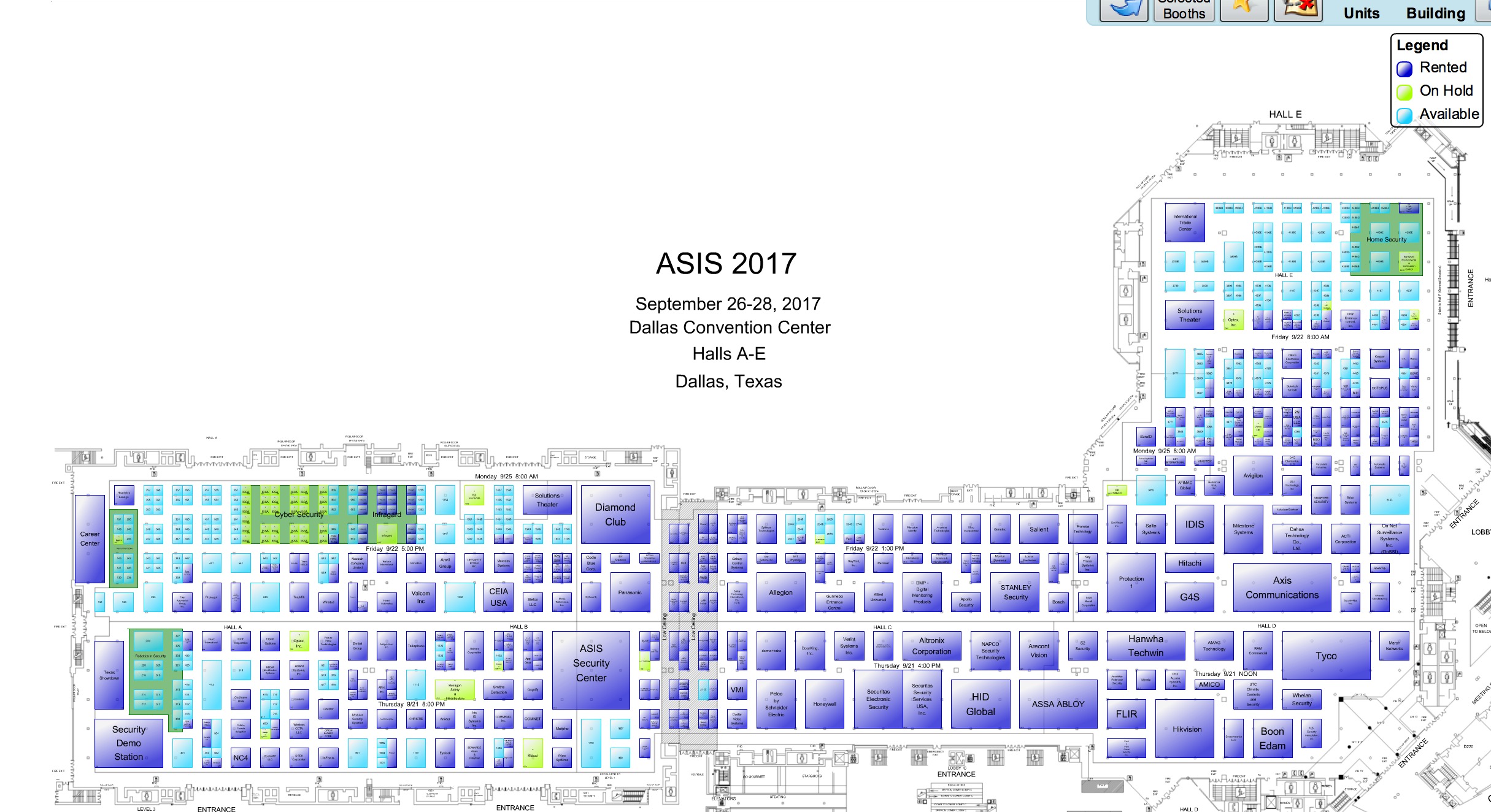 ASIS 2017 Floorplan Is Out Two Interesting Thing