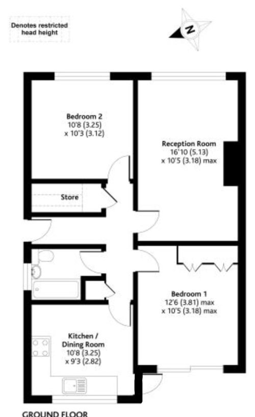 Floor plan of ex local council flat Houzz UK