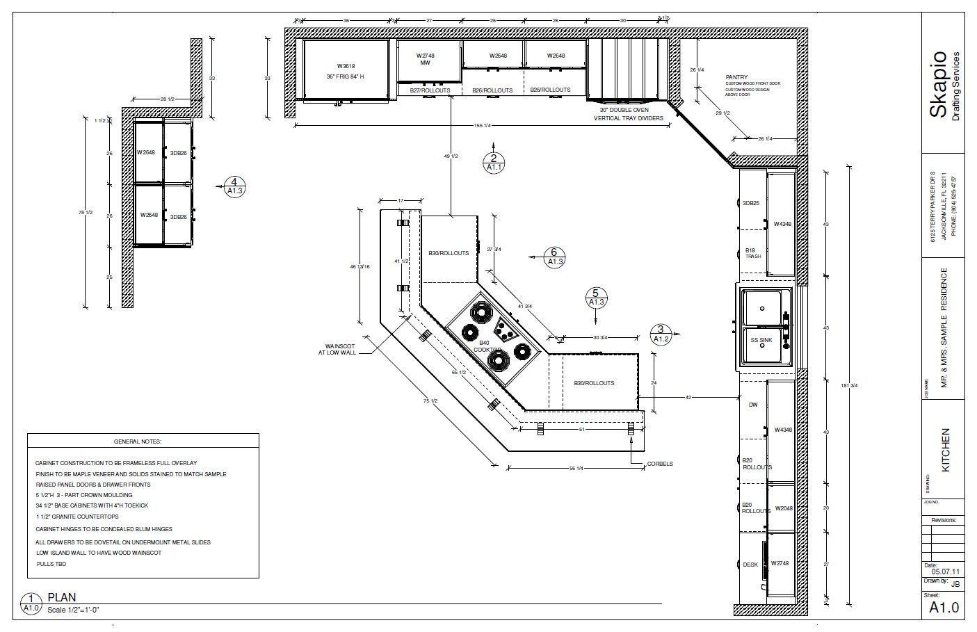 16 X 16 Kitchen Layout Sample Kitchen Floor Plan Shop