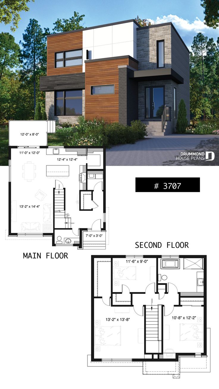 Modern Small Two Story House Plans Bungalow house design