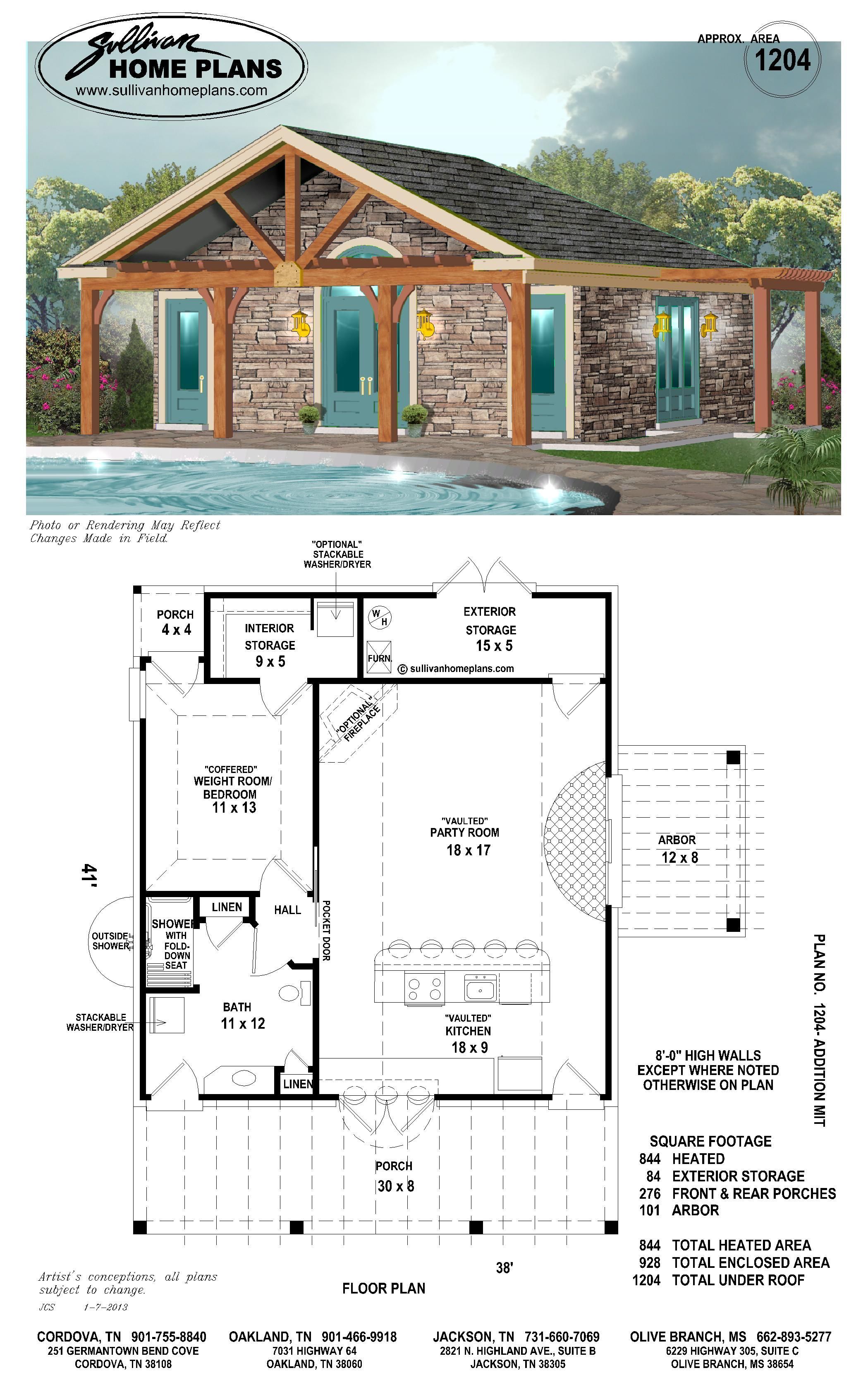 Pin by Tara Kennedy on Outdoor Space Pool house plans