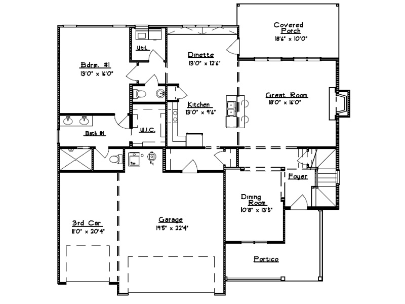 1.5 Story Floor Plans Delagrange Homes Fort Wayne Builder