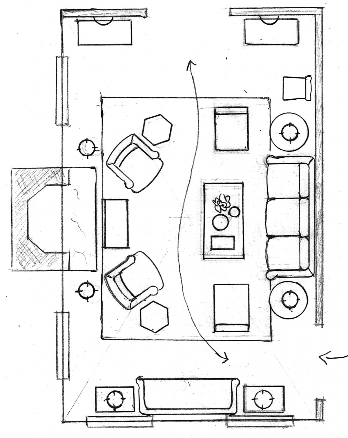 floorplanfurnished living room layout Laurel Home