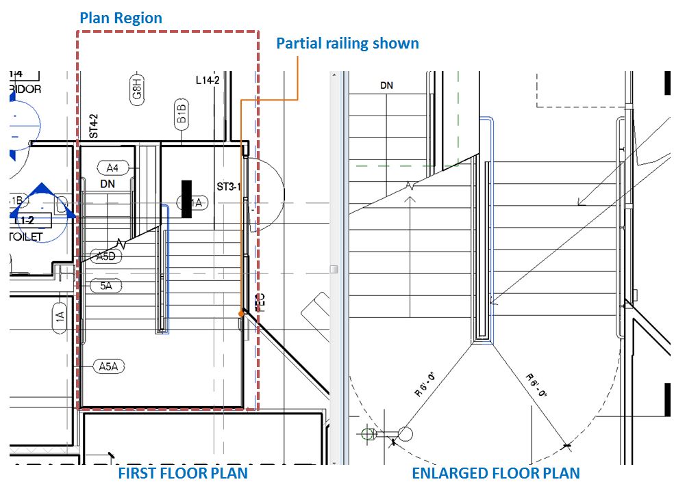 Railing Visibility with Plan Region Autodesk Community