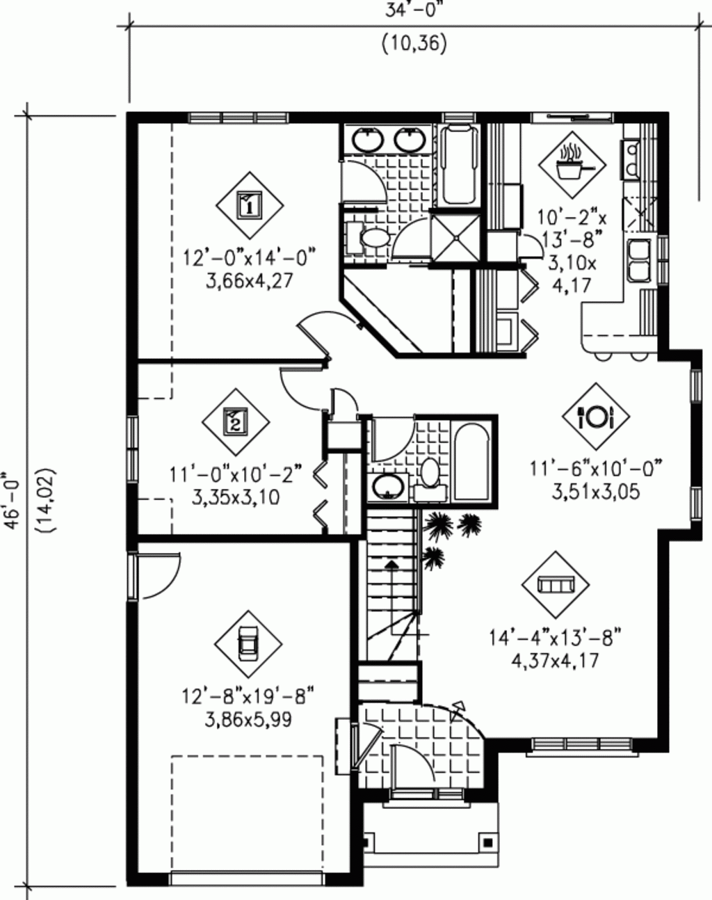 Cool Floor Plans For 1100 Sq Ft Home New Home Plans Design