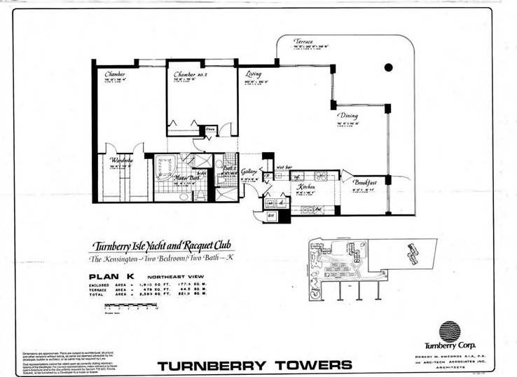 Turnberry Isle North Floor Plans