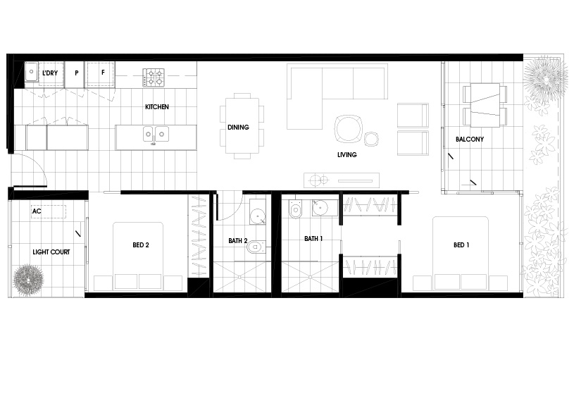 Luxury Apartment Floor Plans Melbourne Inner Suburbs