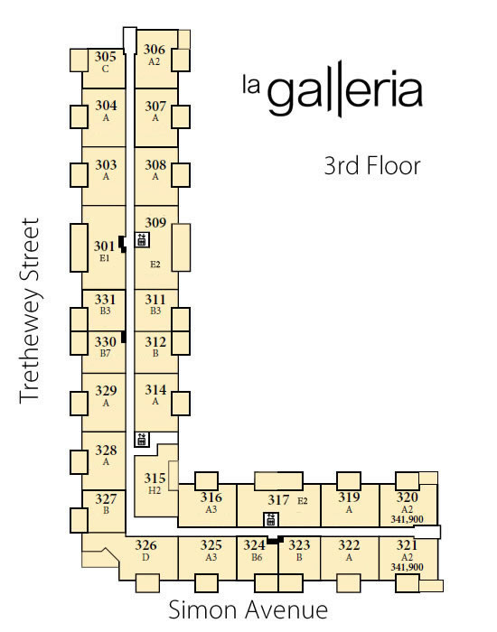 Floor Plans La Galleria