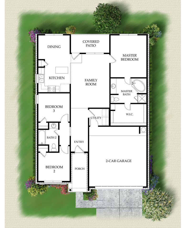 Blanco Plan at Foster Meadows in San Antonio, Texas 78222