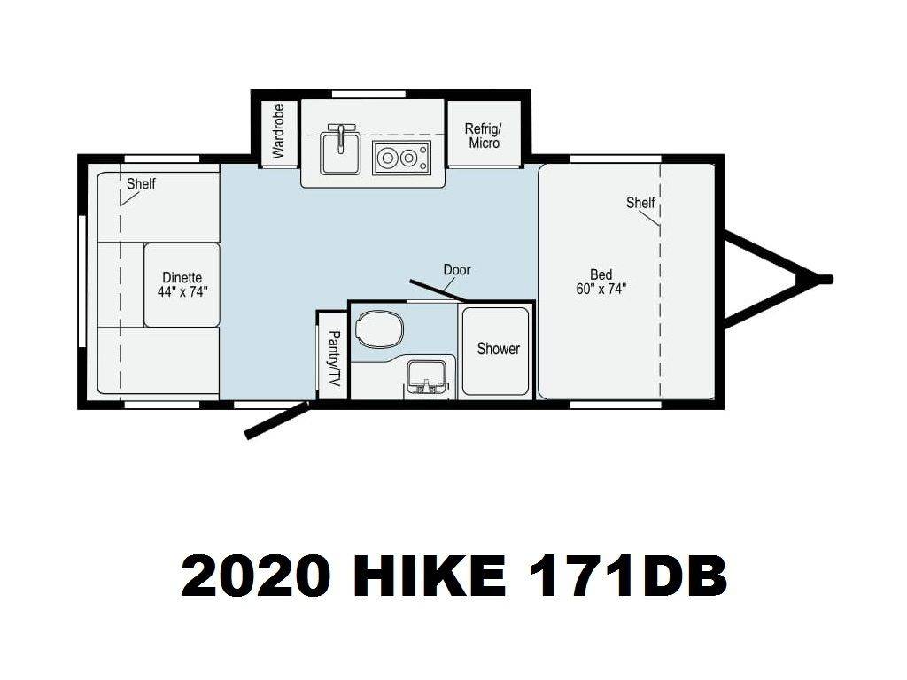 2021 Winnebago Hike H171db 4281