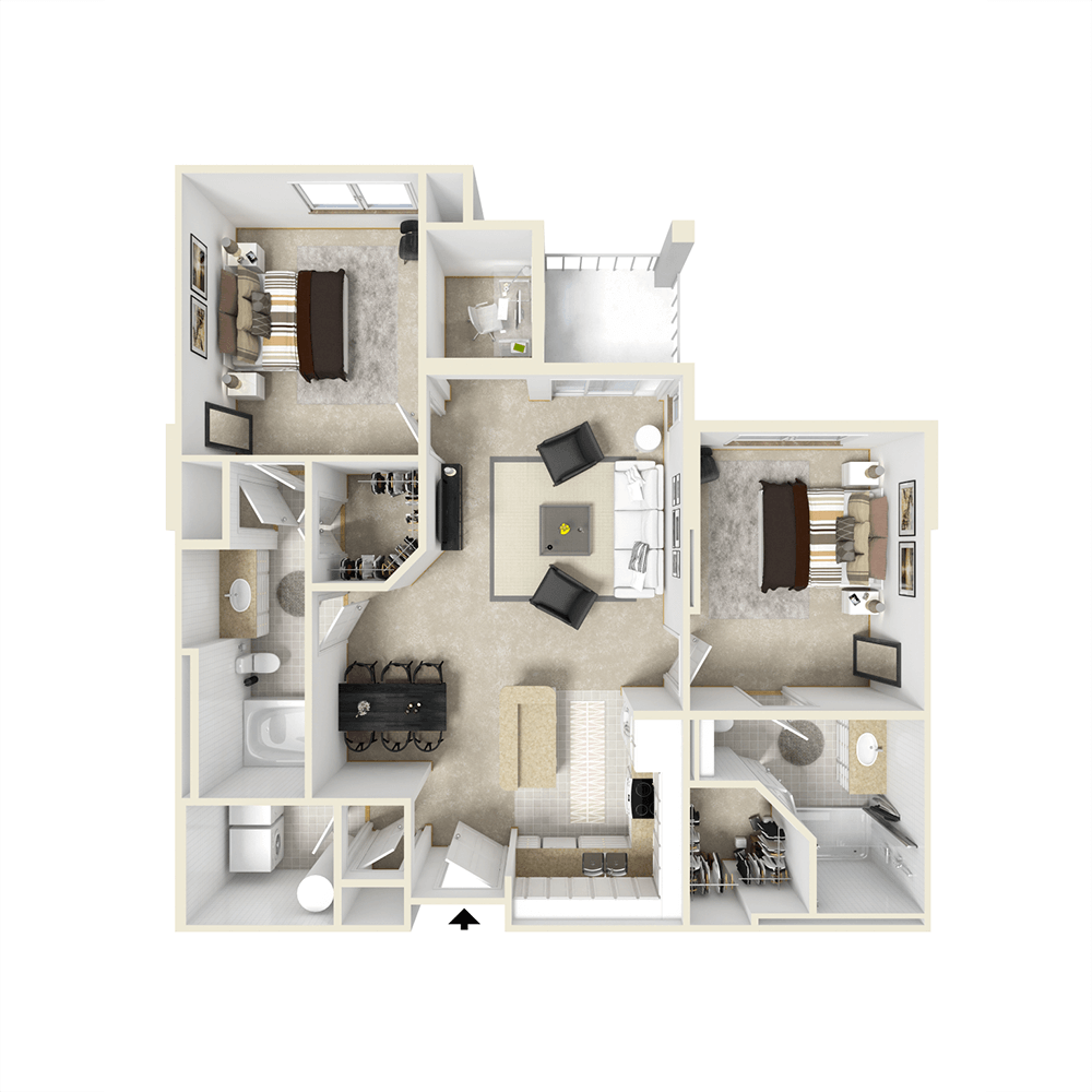 Apartment Floorplans City View Orlando Florida