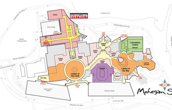 Mohegan Sun Pocono Floor Plan - floorplans.click