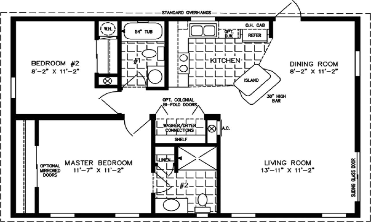 Home Plan for 800 Sq Ft