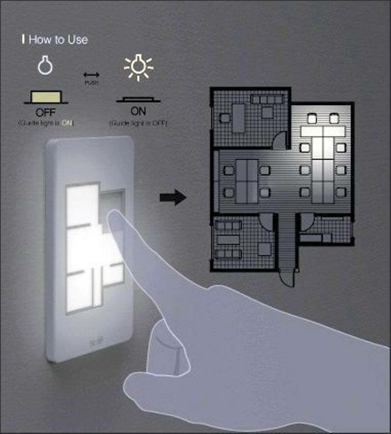 Floor Plan Light Switches